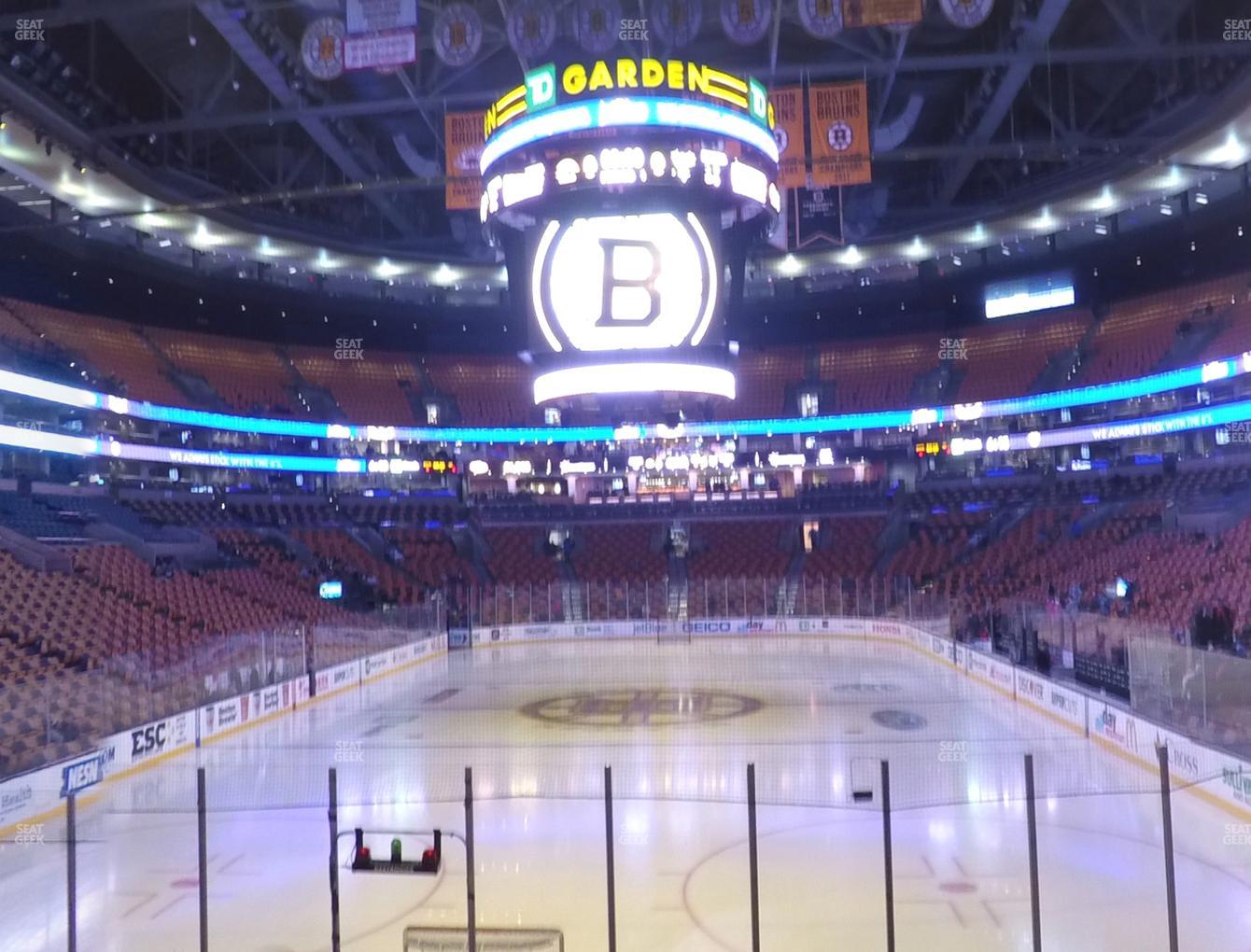 Boston Bruins Seating Chart Td Banknorth Garden
