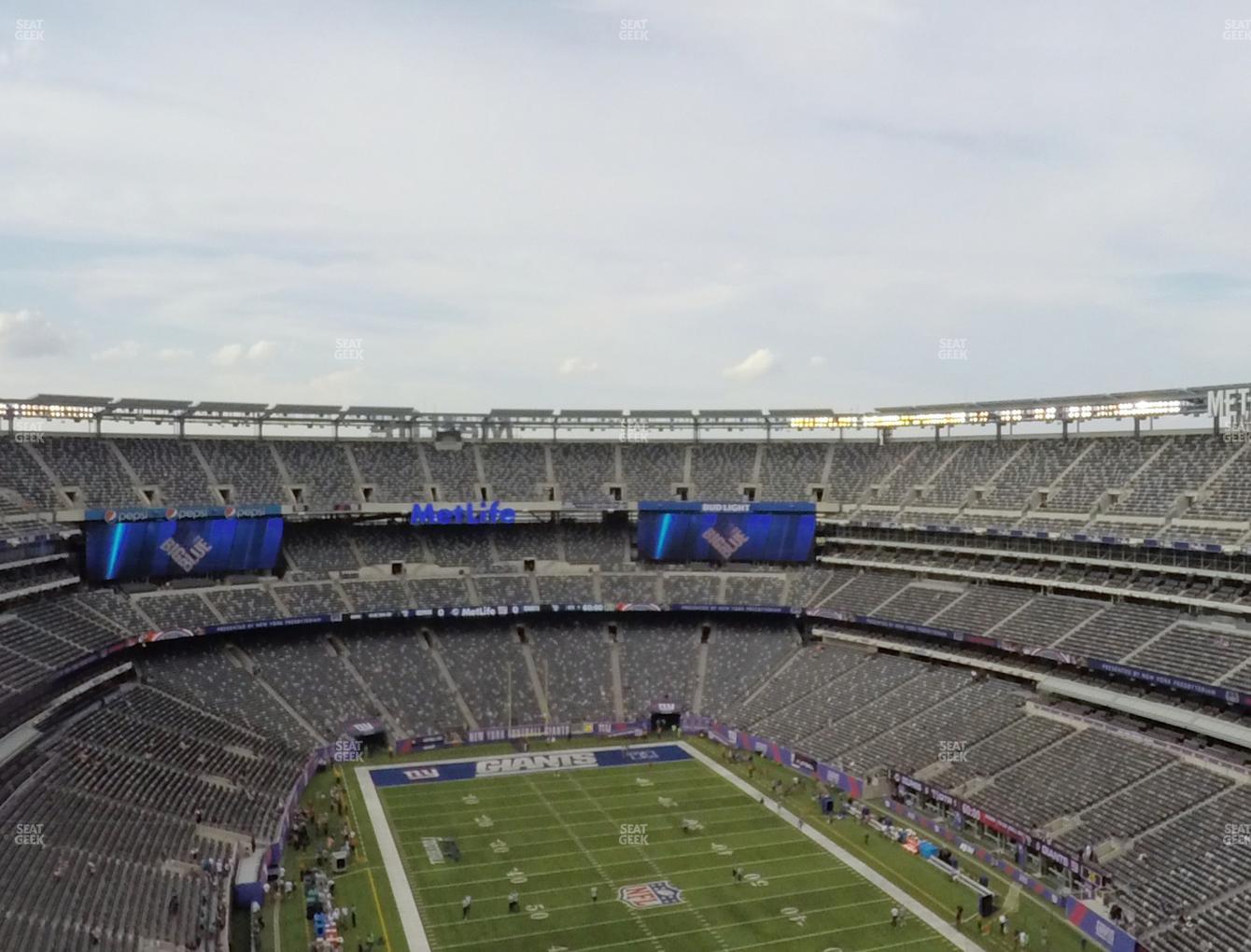 MetLife Stadium Section 329 Seat Views | SeatGeek