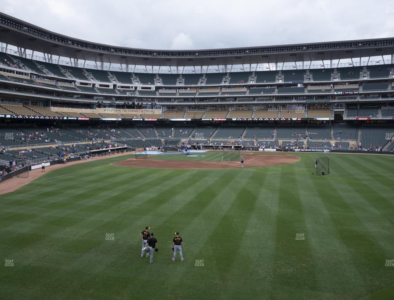 Interactive Target Field Seating Chart