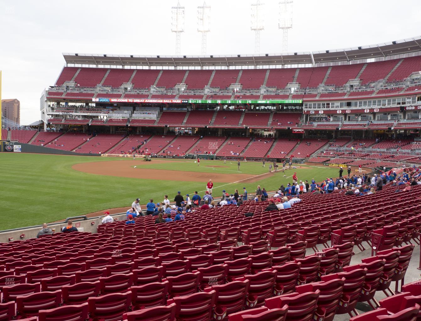 Reds Seating Chart Prices