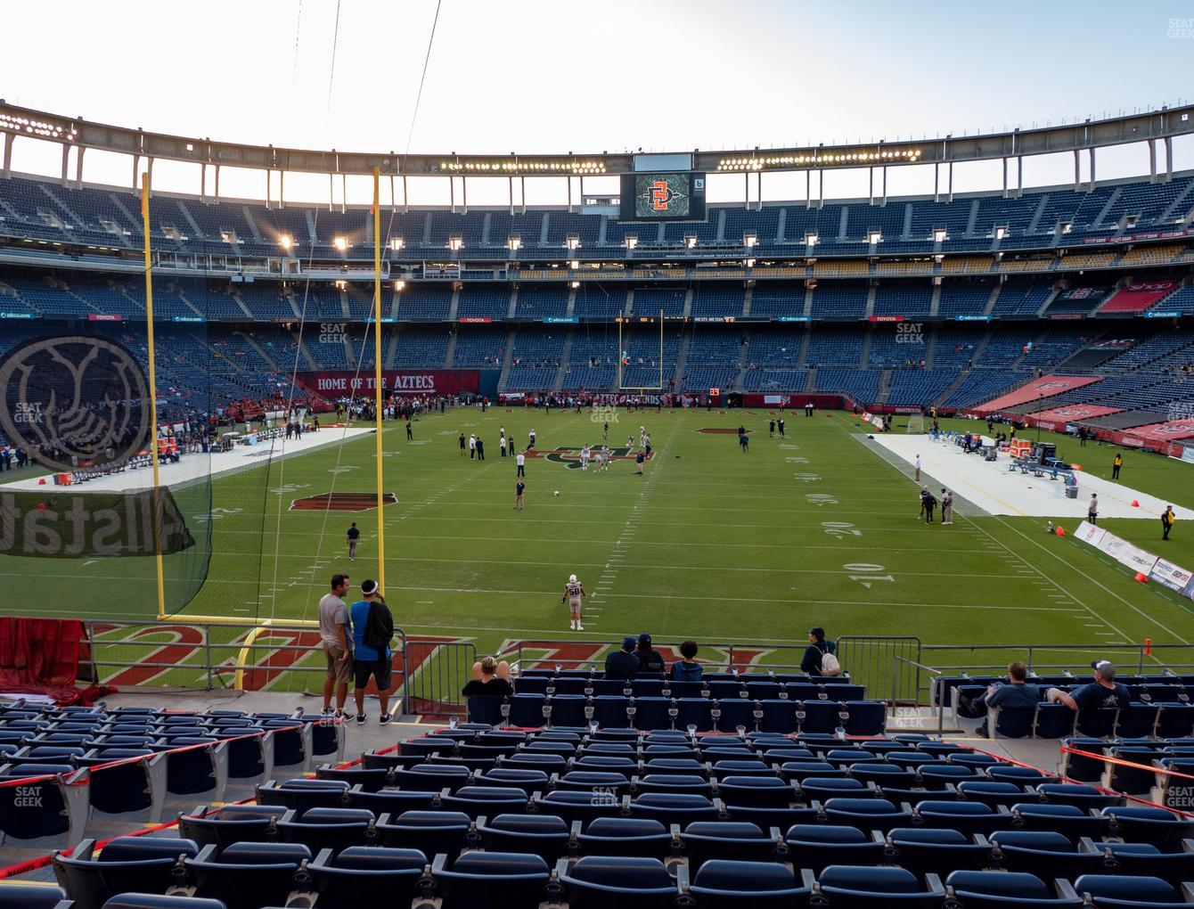 SDCCU Stadium Plaza 53 Seat Views | SeatGeek