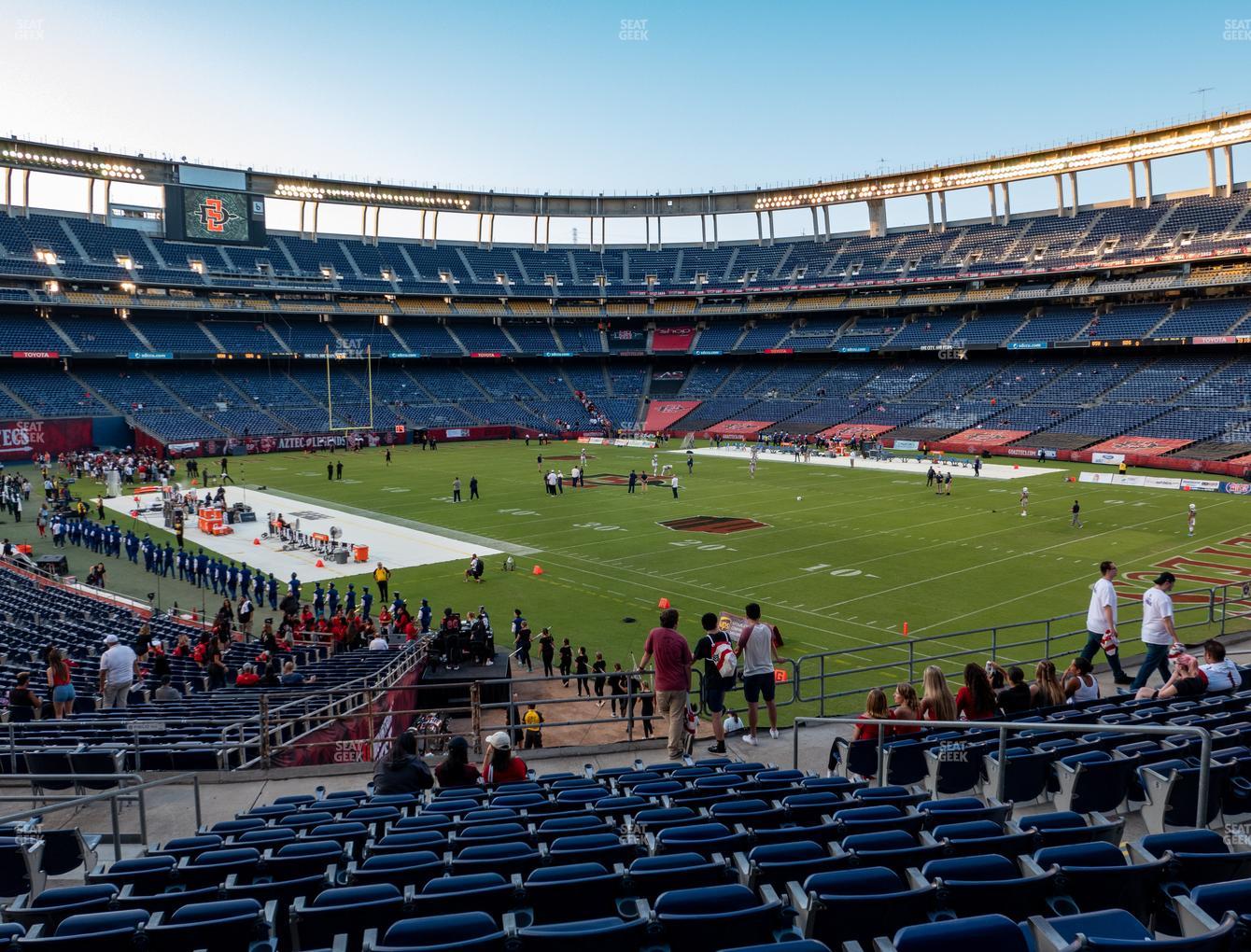 Sdccu Stadium Plaza 45 Seat Views 