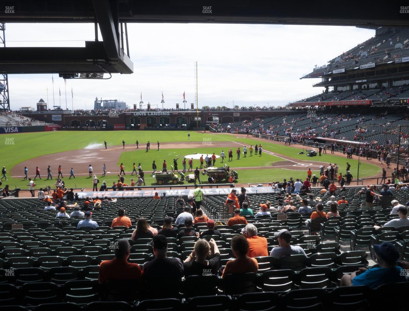 Sf Giants Seating Chart With Row Numbers