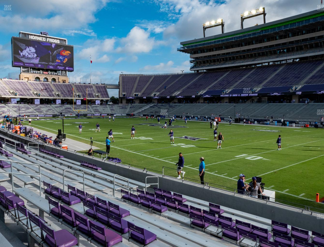 Amon G. Carter Stadium Section 101 Seat Views | SeatGeek