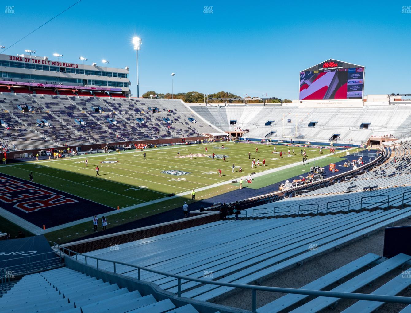 Vaught Hemingway Stadium S 1 Seat Views | SeatGeek