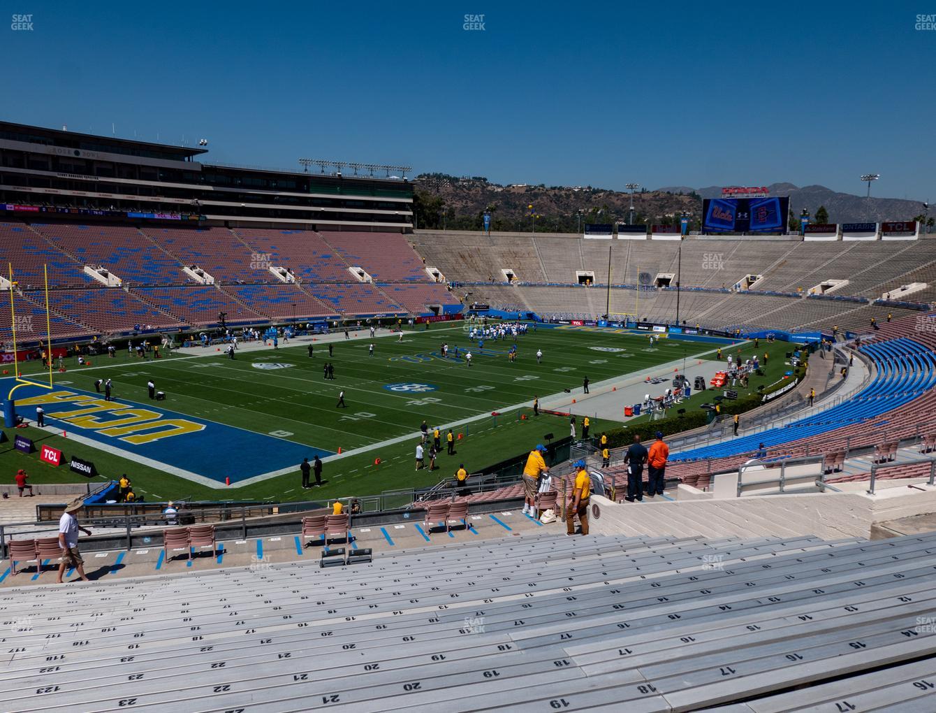 The Rose Bowl Upper 1 L Seat Views | SeatGeek