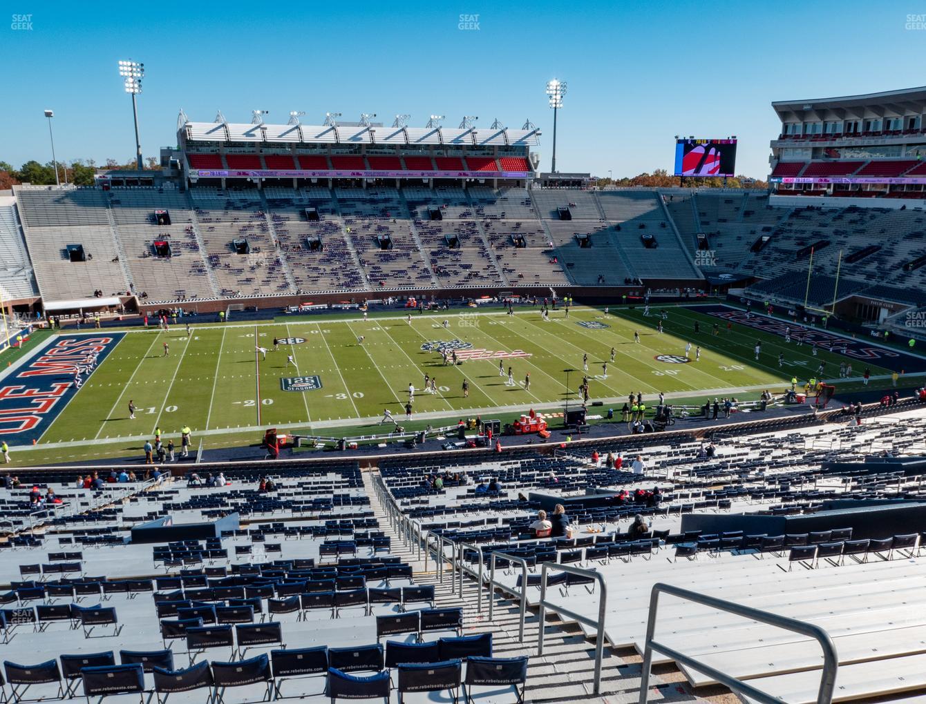 Vaught Hemingway Stadium West Club 8 Seat Views | SeatGeek