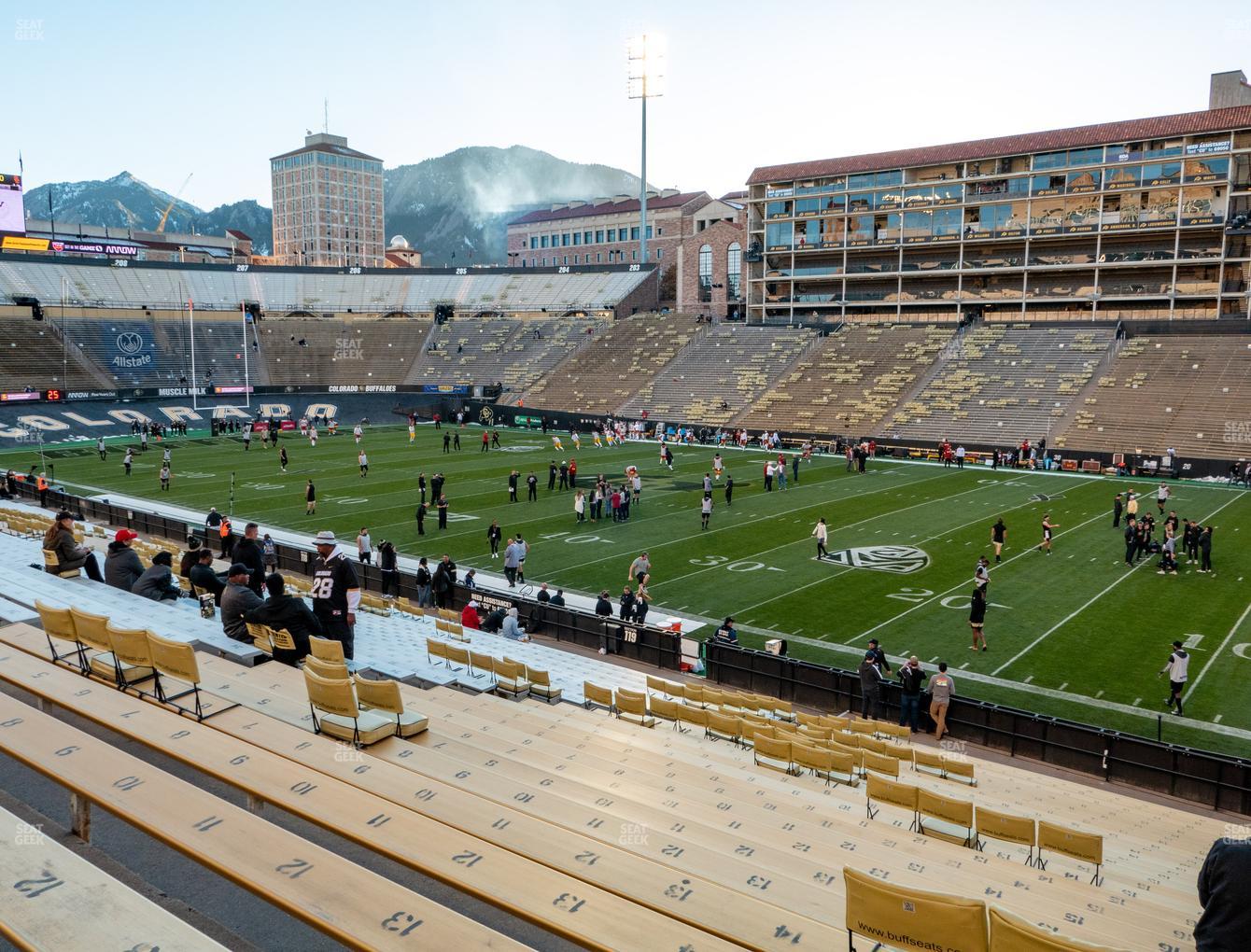 Folsom Field Section 120 Seat Views SeatGeek