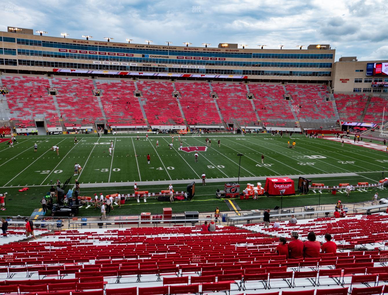 Camp Randall Stadium F Seat Views | SeatGeek