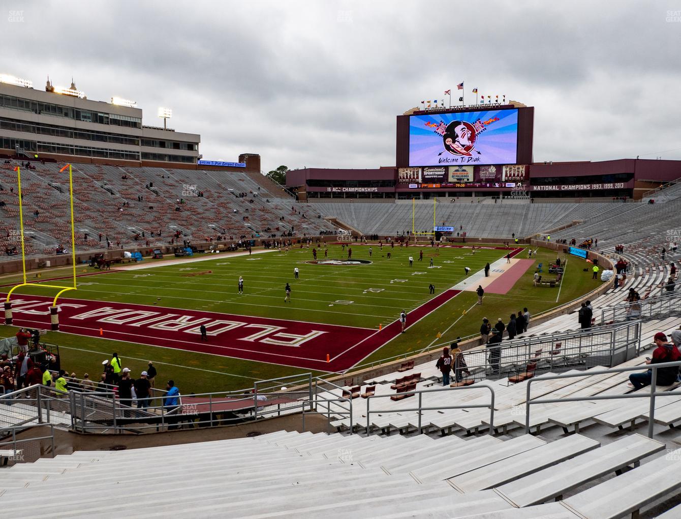 Doak Campbell Stadium Section 117 Seat Views | SeatGeek