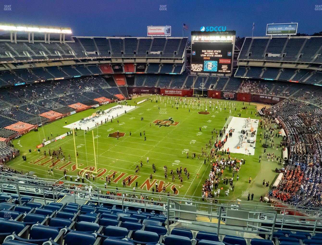 SDCCU Stadium View 25 Seat Views | SeatGeek