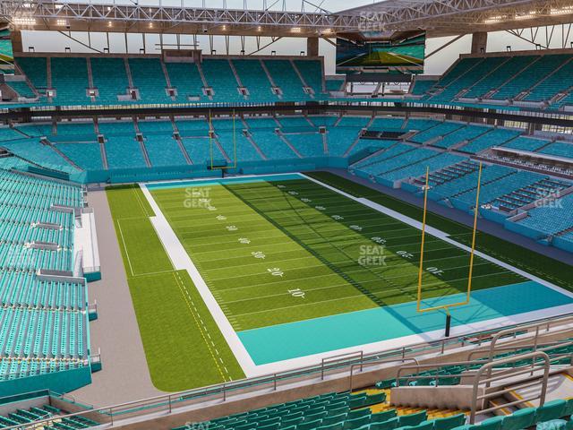 Hard Rock Stadium, section 321, home of Florida Marlins, Miami Hurricanes,  Miami Dolphins, page 1