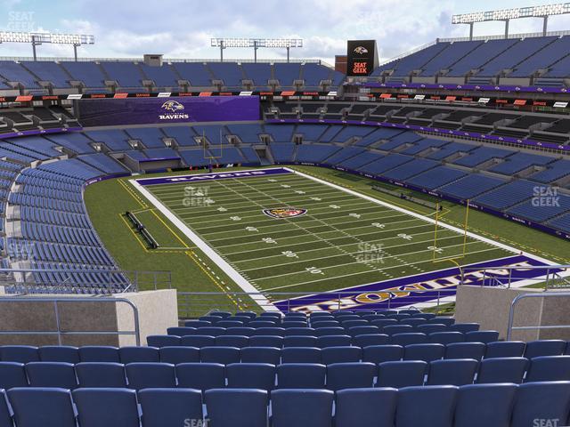 M&T Bank Stadium Seating Charts 