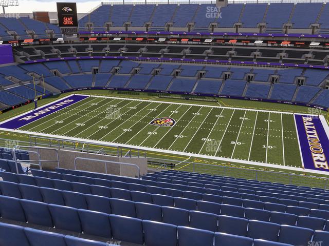 Section 550 at M&T Bank Stadium 