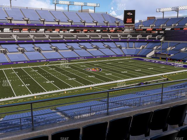 Section 236 at M&T Bank Stadium 