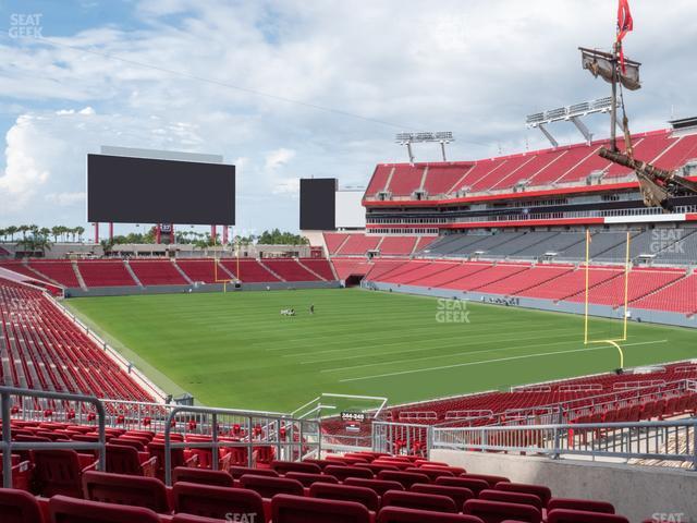 Section 314 at Raymond James Stadium 