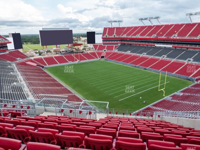 Section 328 at Raymond James Stadium 