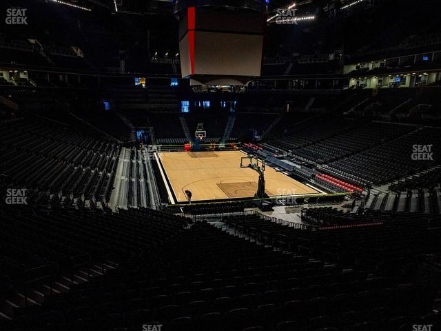 Barclays Center, section 120, home of New York Islanders, Brooklyn