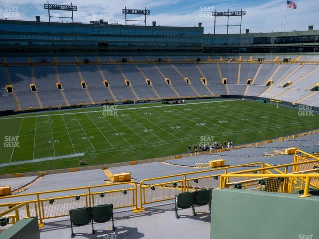 Lambeau Field – Outdoor Club Seating Views, General View