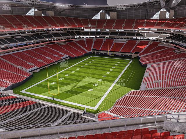 Section 113 at Mercedes-Benz Stadium 