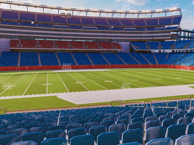 Gillette Stadium Seat Views | SeatGeek