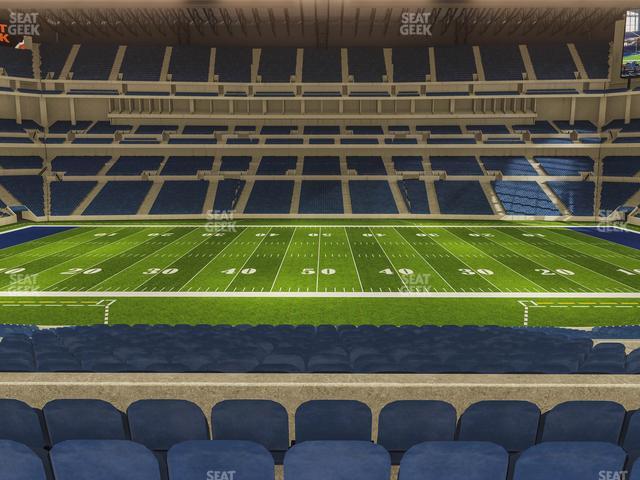 Section 339 at Lucas Oil Stadium 