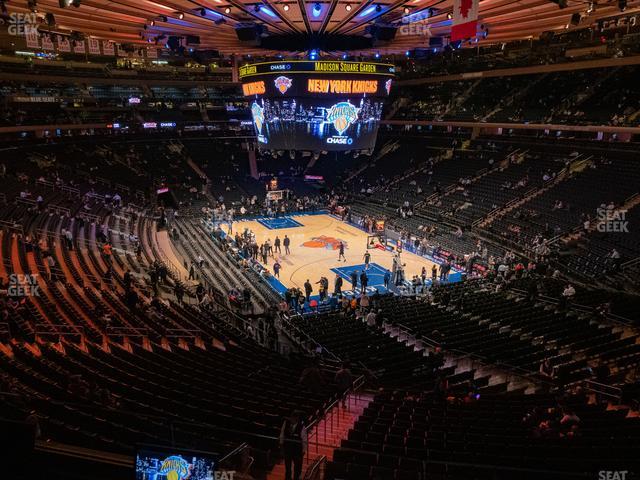 Section 2 Madison Square Garden Seat Views