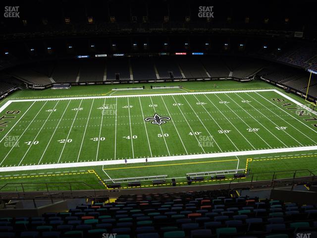 Caesars Superdome, section 324, home of New Orleans Saints, page 1