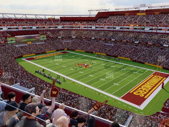 FedExField Seat Views