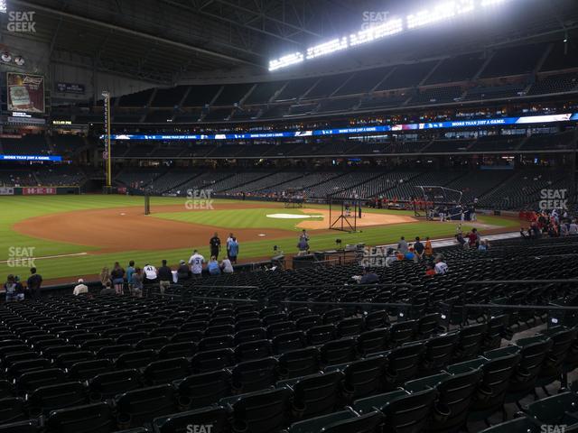 Section 110 at Minute Maid Park 