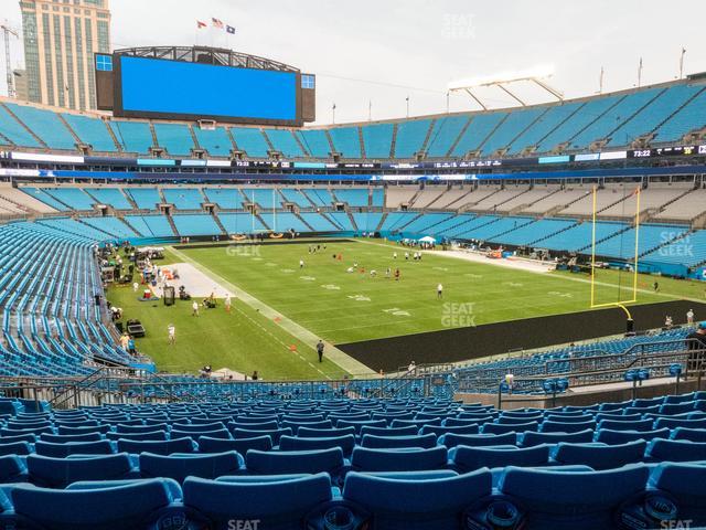 Breakdown of the Bank of America Stadium Seating Chart