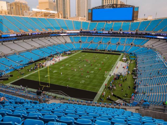 Section 502 at Bank of America Stadium 
