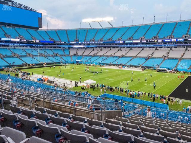 Section 339 at Bank of America Stadium 