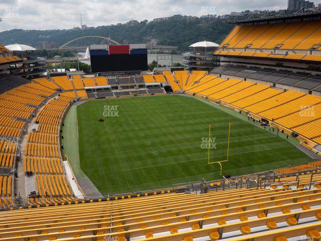 Pittsburgh Steelers Seating Chart Map at Acrisure Stadium