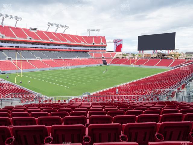 Section 328 at Raymond James Stadium 