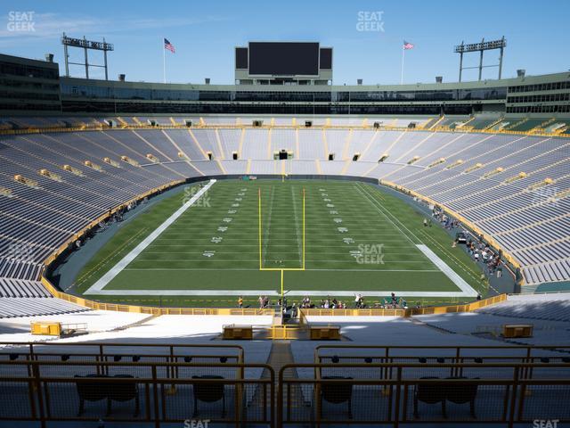 Section 354 at Lambeau Field 