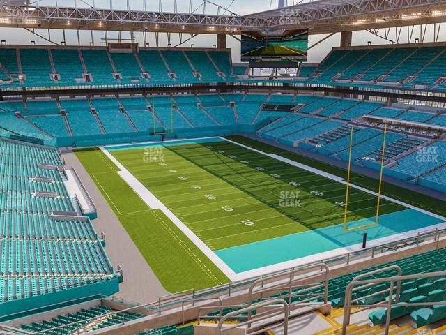 Section 238 at Hard Rock Stadium 