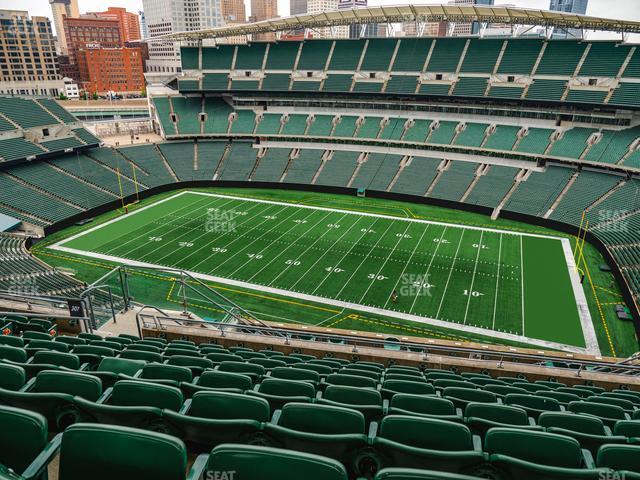 Section 307 at Cleveland Browns Stadium 