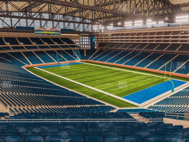 Ford Field Seat Views