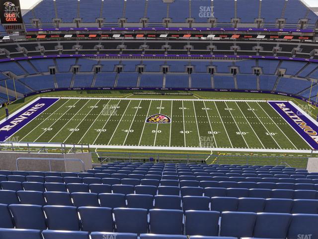 M&T Bank Stadium, section 103, home of Baltimore Ravens, page 1