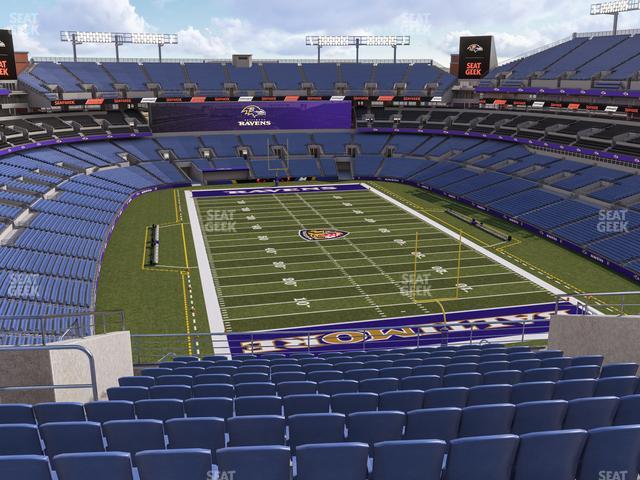 Section 109 at M&T Bank Stadium 