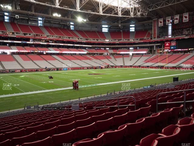 Seat view reviews from State Farm Stadium, home of Arizona Cardinals