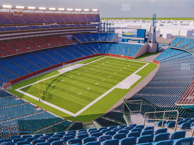 Patriots Stadium Seating Plan | Elcho Table