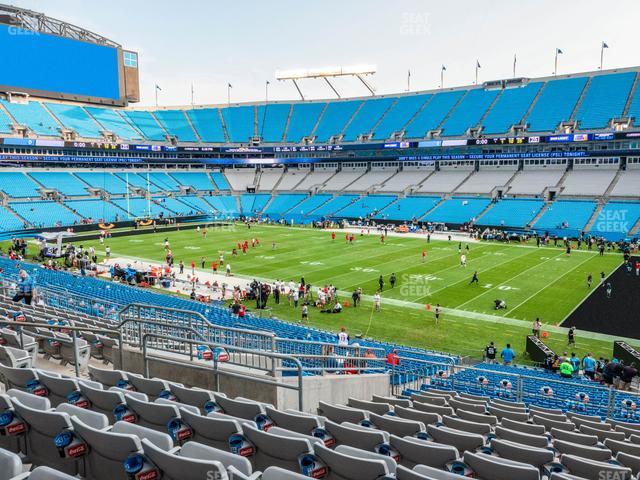 Bank of America Stadium Seat Views