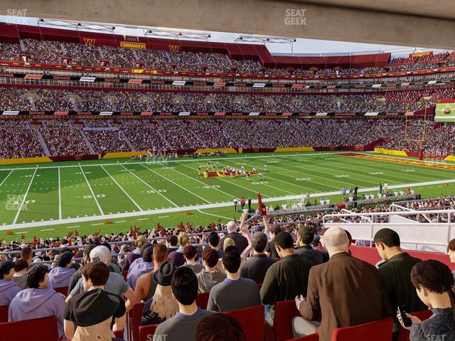 FedExField Seating Chart + Section, Row & Seat Number Info