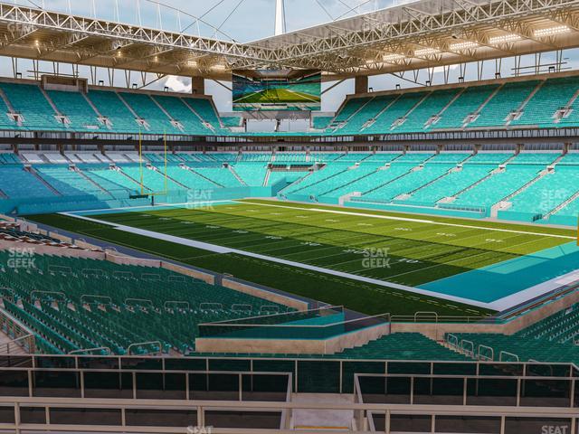 Section 239 at Hard Rock Stadium 