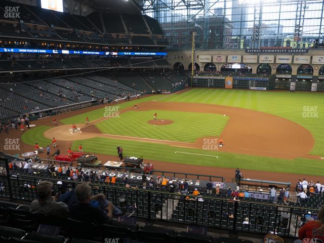 Minute Maid Park Section 127 Row 26 Seat 20, Pete