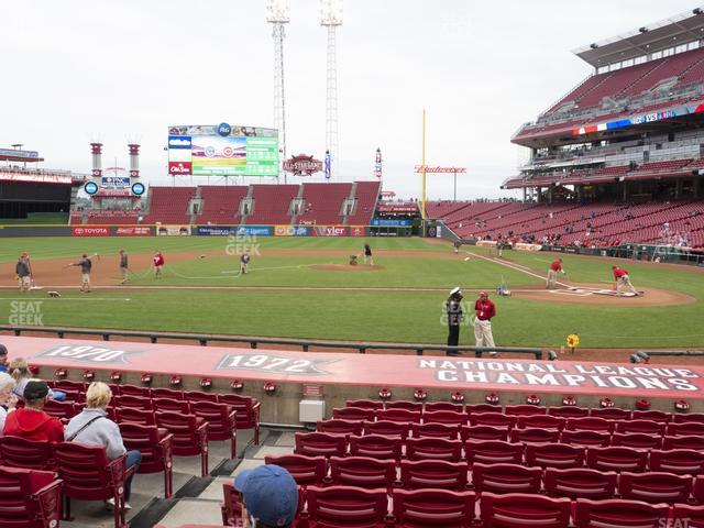 Section 523 at Great American Ball Park 