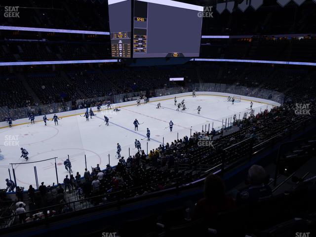 Section 219 at Amalie Arena 
