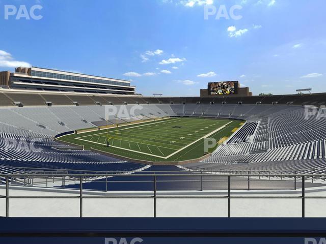 Notre Dame Football Stadium Seating Chart View | Cabinets Matttroy